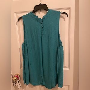 NWOT Torrid size 1 sleeveless blouse